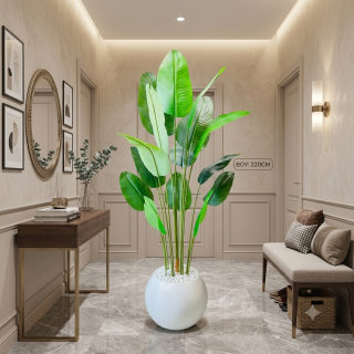 6017 STARLİÇE AĞACI KALIN YAPRAK 200 CM