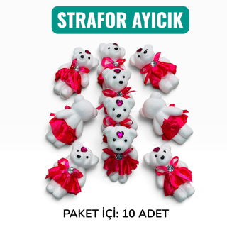 6069-7 STRAFOR AYICIK-11CM-FUŞYA-10LU