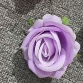 6195-2-7Lİ KADİFE GÜL-LİLA