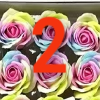 6223-2-SABUN GÜL-25 ADET-PUDRA PEMBE-7CM