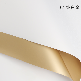 BUKETLİK ÇİÇ.AMB.{56*56cm-20 ADET}-[ÇİFT TARAF/GOLD]