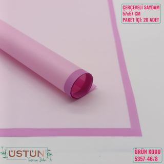 BUKETLİK ÇİÇEK AMB - 20 ADET - [SAYDAM-ŞEKER PEMBE]