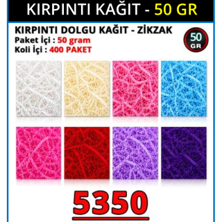KIRPINTI DOLGU KAĞIT - [50 GR ] 