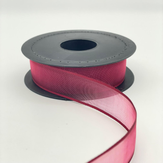KURDELE ŞİFON 2,5CM*20M-BORDO