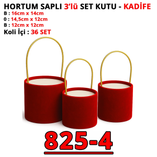 KUTU-HORTUM SAPLI-3'lü SET- [ YILBAŞI1]