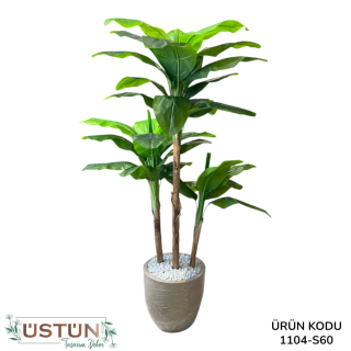 PLASTİK ALYG-08 SAKSILI-1104 MUZ AĞACI- 240CM