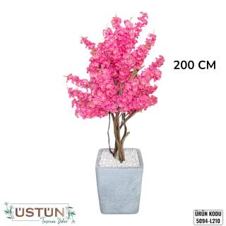PLASTİK LUSINE210 SAKSILI 5098 JAPON ÇİÇEĞİ AĞACI