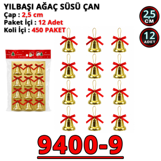 Y. SÜSÜ - 12 ADET - [ ÇALMAYAN ÇAN ]